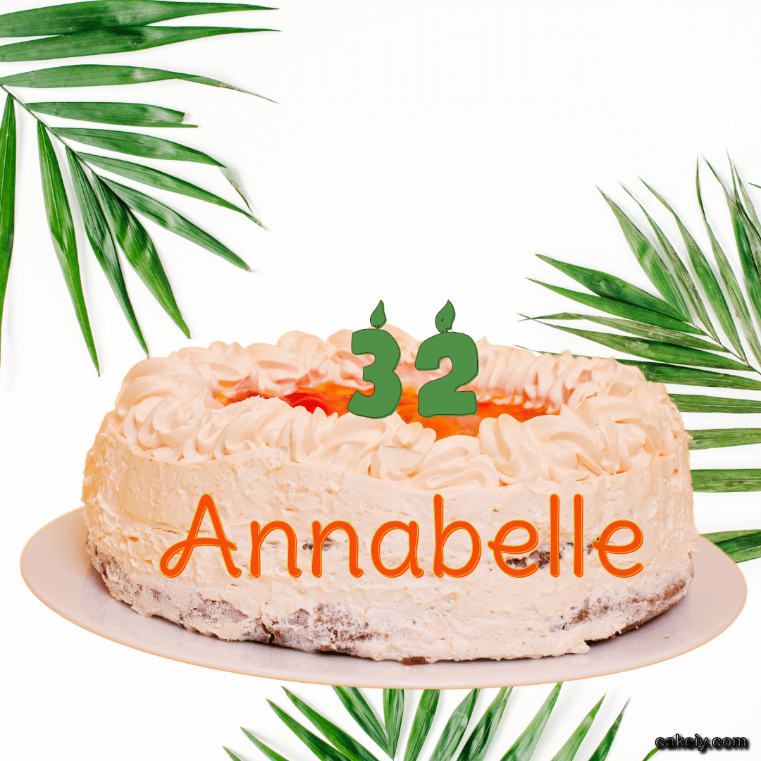 Butter Nature Theme Cake for Annabelle