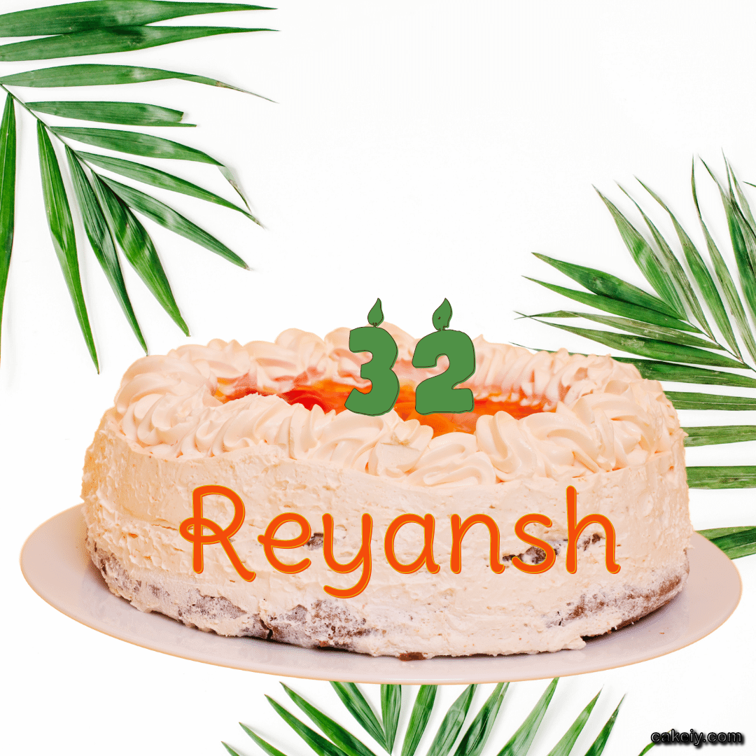 Butter Nature Theme Cake for Reyansh
