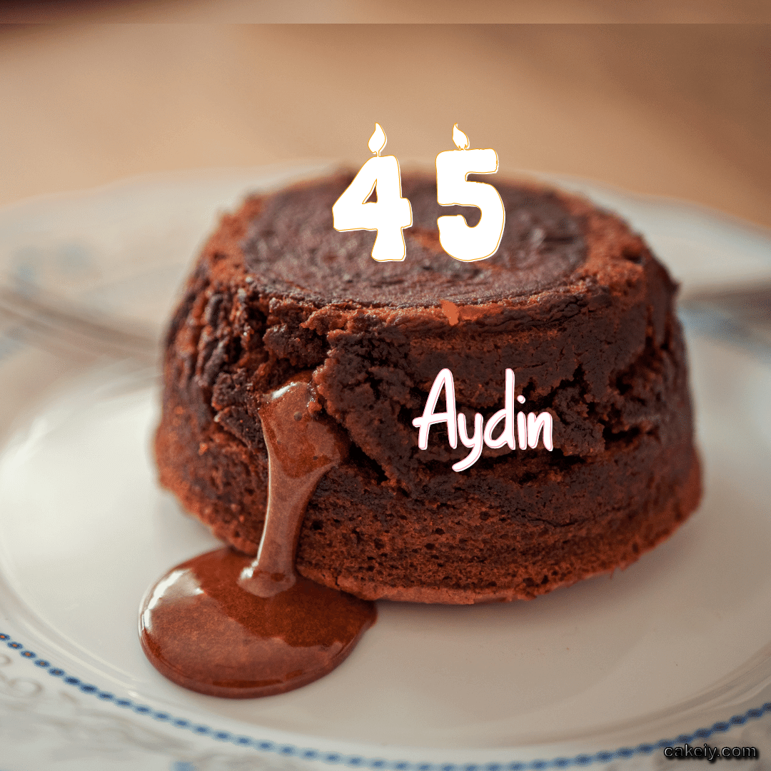 Choco Lava Cake for Aydin