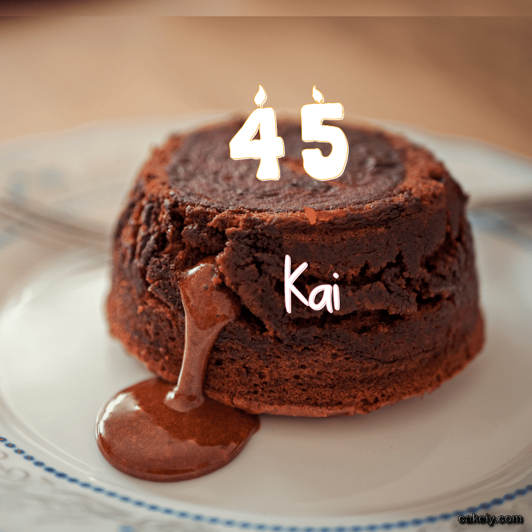 Choco Lava Cake for Kai