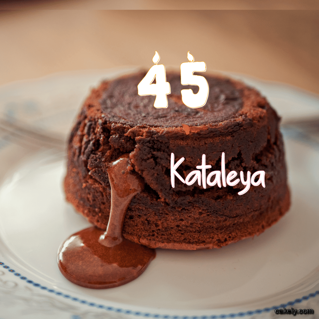 Choco Lava Cake for Kataleya