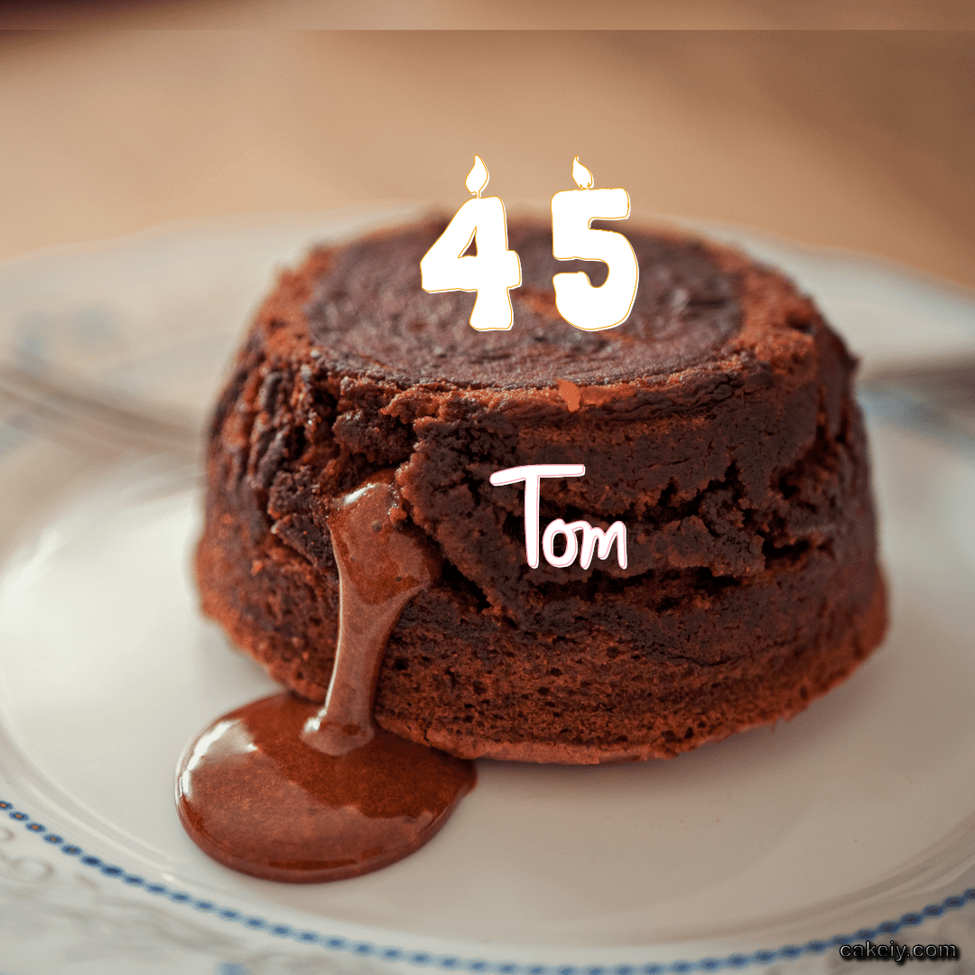 Choco Lava Cake for Tom