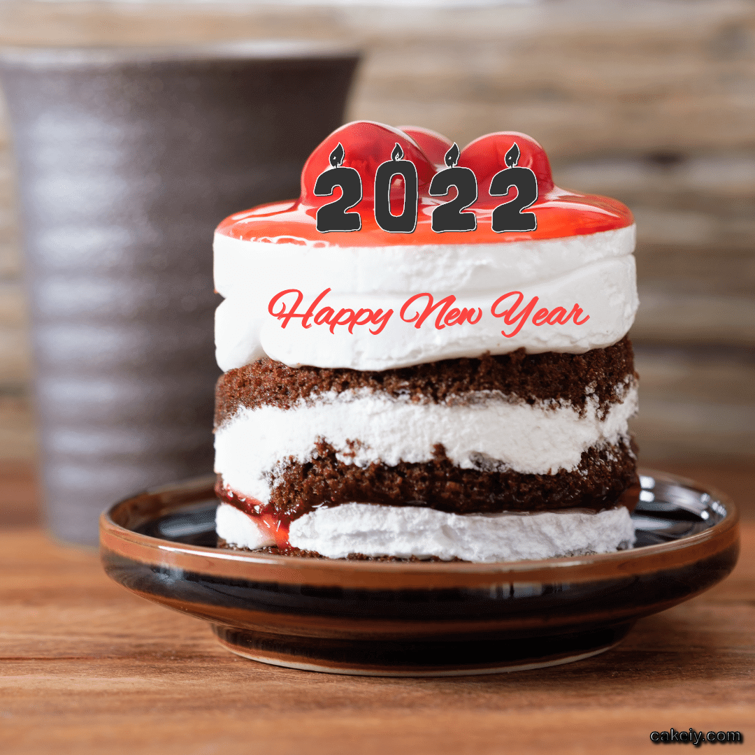 Choco Plum Layer Cake for Your Name