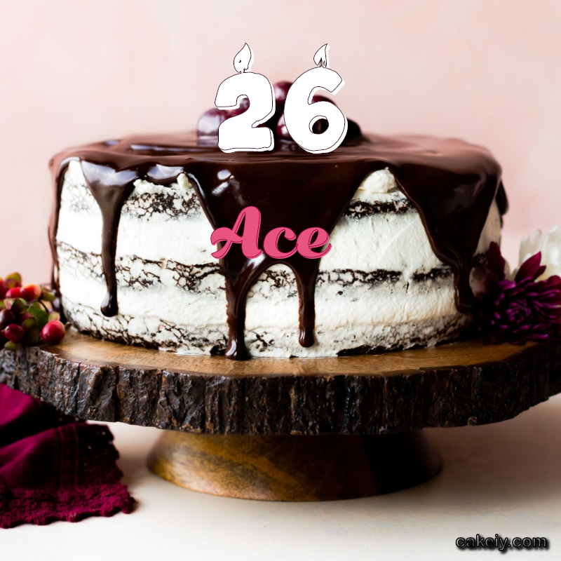 Chocolate cake black forest for Ace