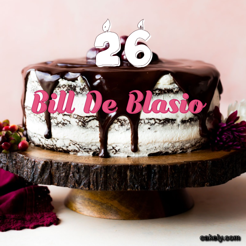 Chocolate cake black forest for Bill De Blasio