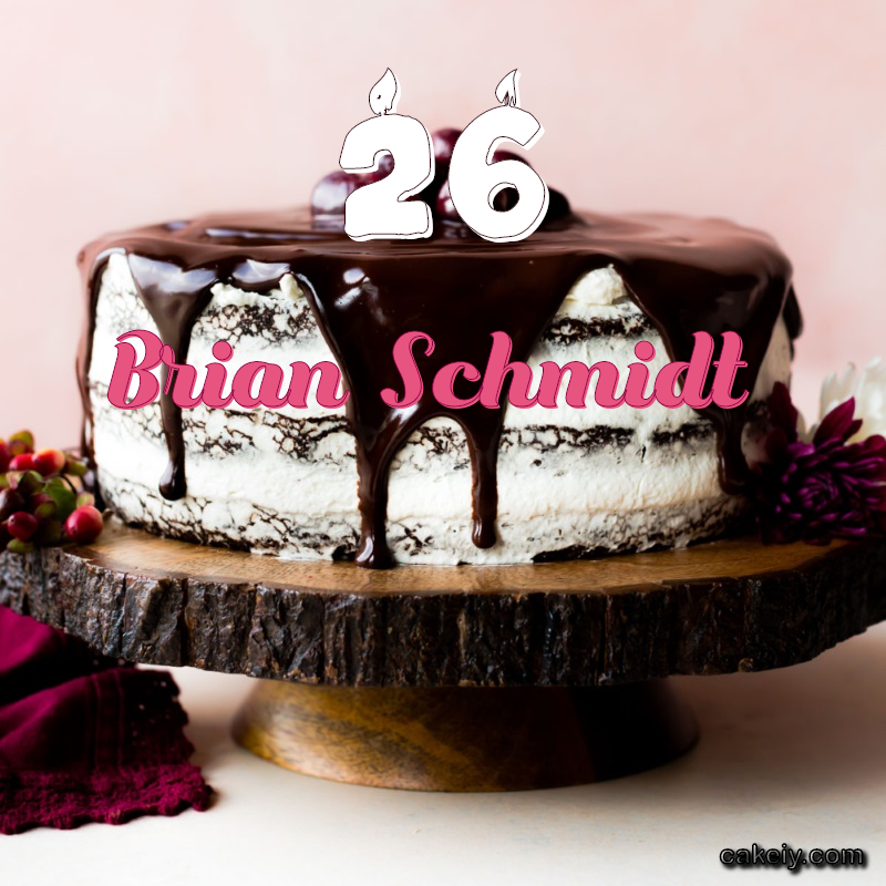 Chocolate cake black forest for Brian Schmidt