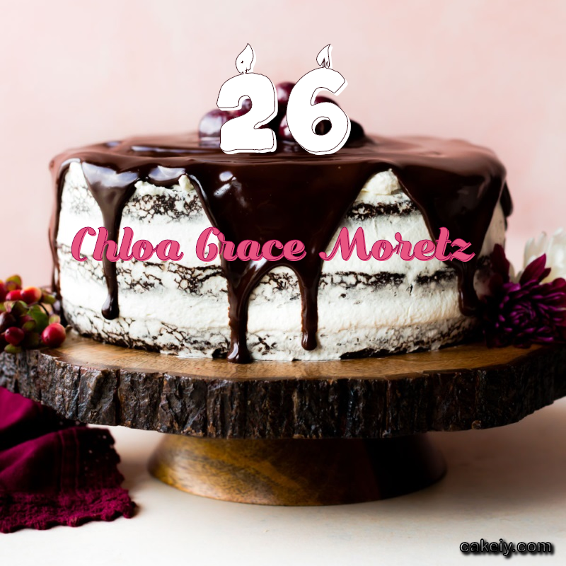 Chocolate cake black forest for Chloa Grace Moretz