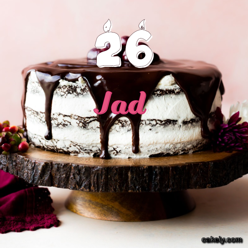 Chocolate cake black forest for Jad