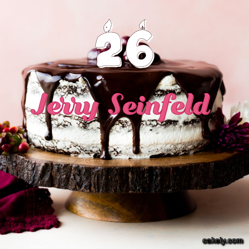 Chocolate cake black forest for Jerry Seinfeld