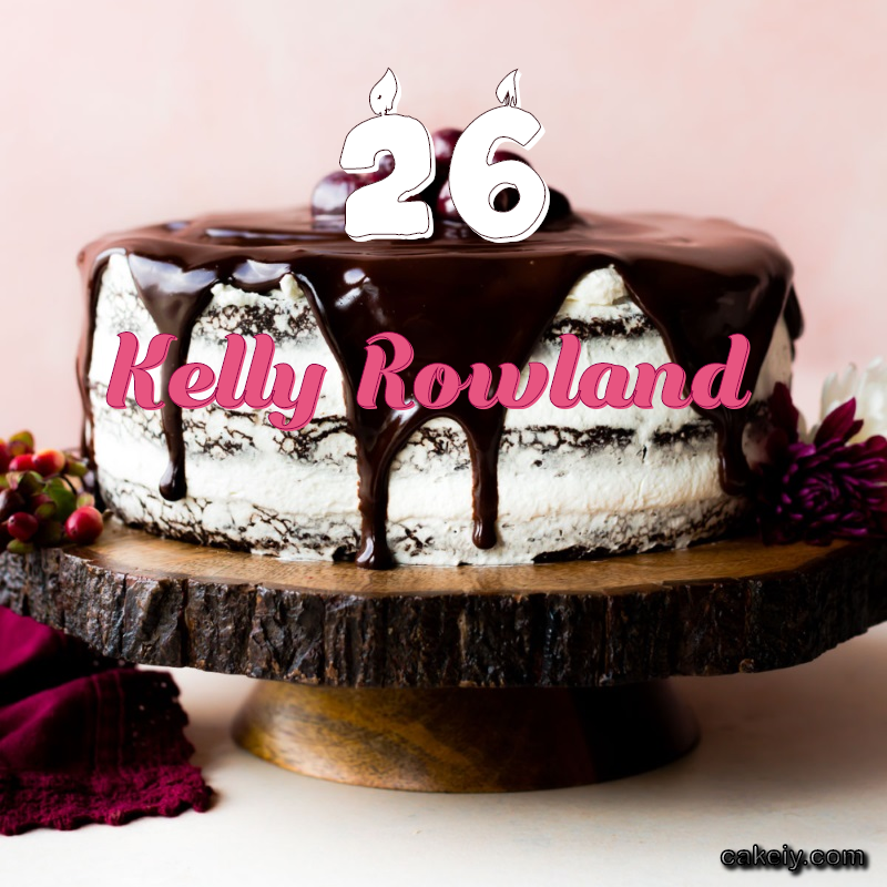 Chocolate cake black forest for Kelly Rowland