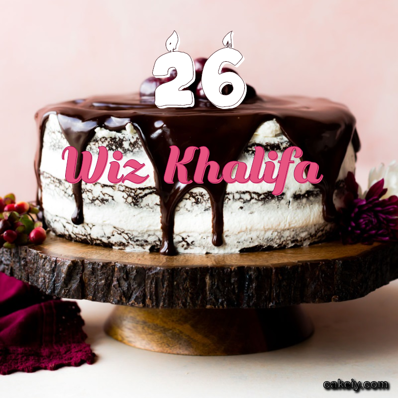 Chocolate cake black forest for Wiz Khalifa