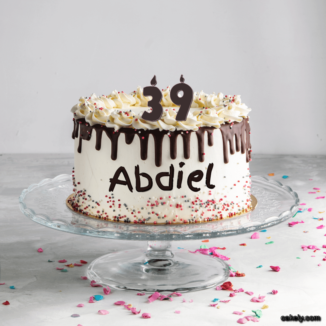Creamy Choco Cake for Abdiel