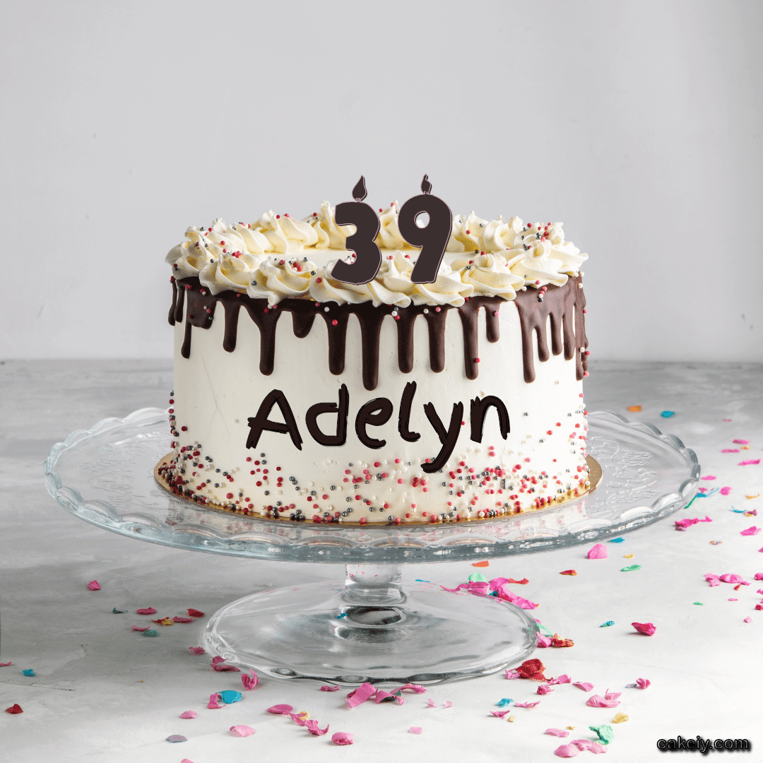 Creamy Choco Cake for Adelyn