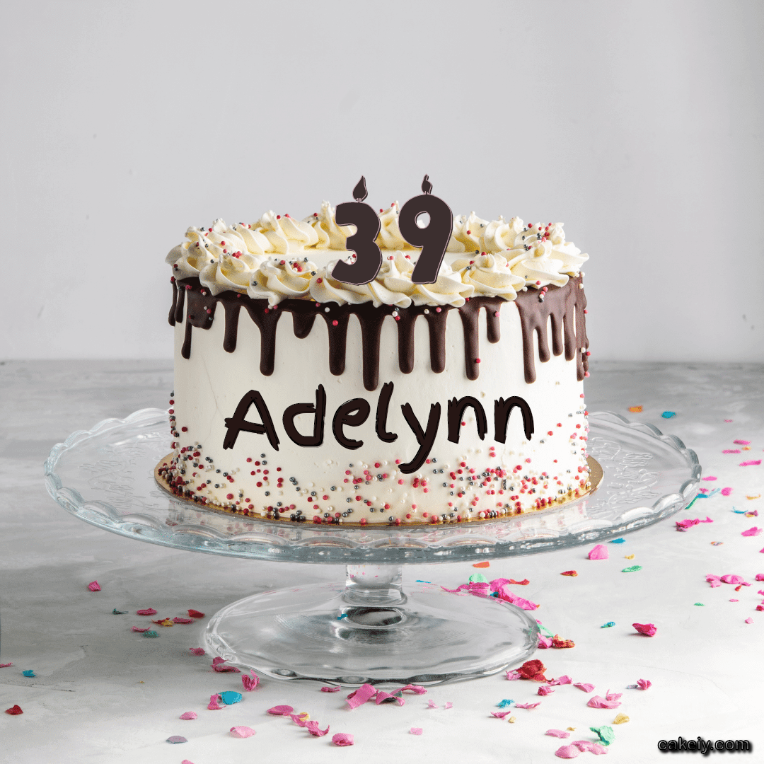 Creamy Choco Cake for Adelynn