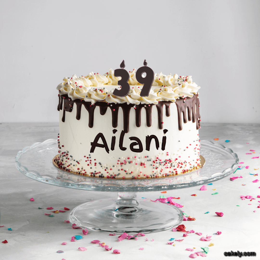 Creamy Choco Cake for Ailani