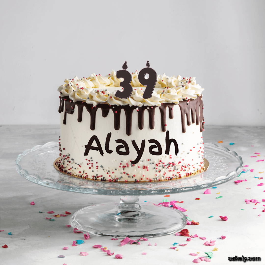 Creamy Choco Cake for Alayah