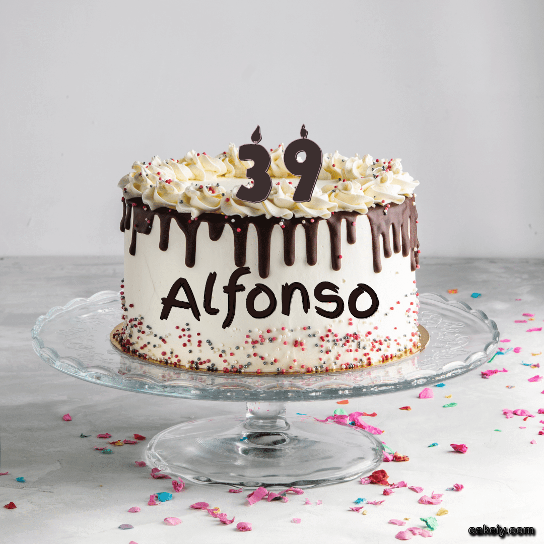 Creamy Choco Cake for Alfonso