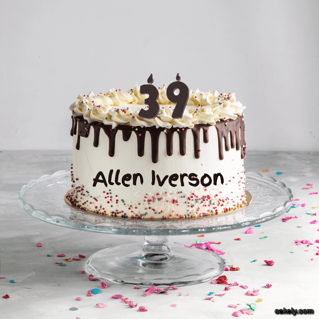 Creamy Choco Cake for Allen Iverson