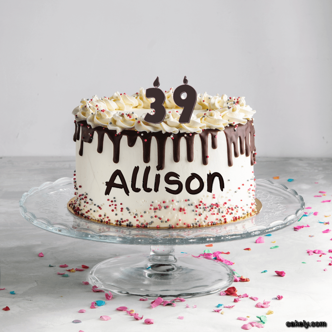Creamy Choco Cake for Allison