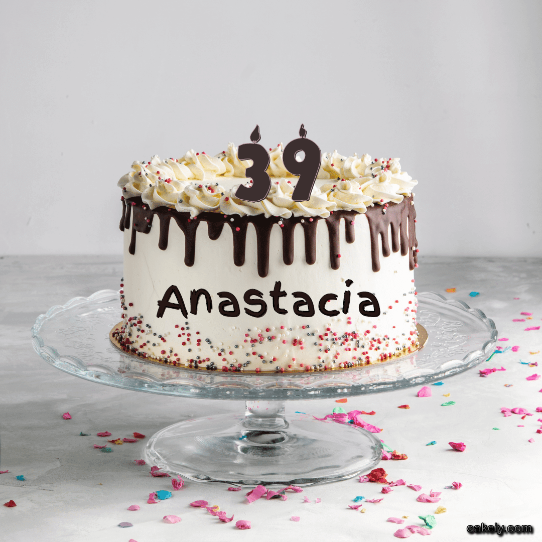 Creamy Choco Cake for Anastacia