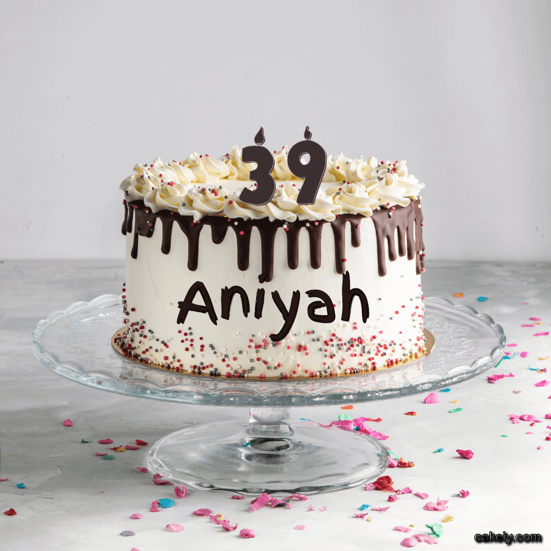 Creamy Choco Cake for Aniyah