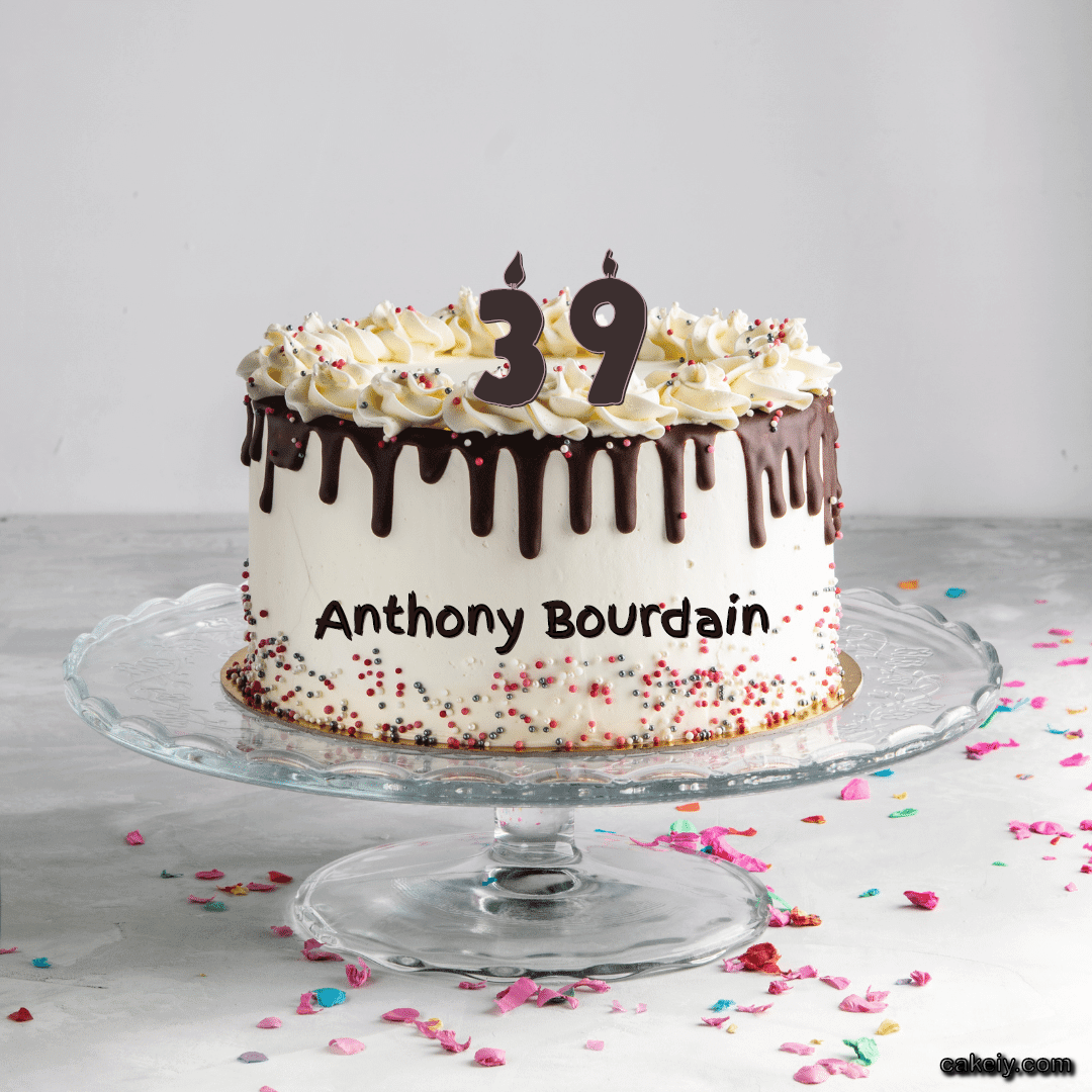 Creamy Choco Cake for Anthony Bourdain