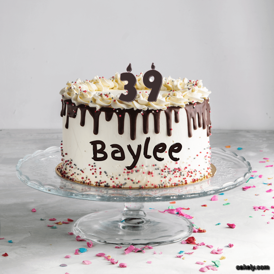 Creamy Choco Cake for Baylee