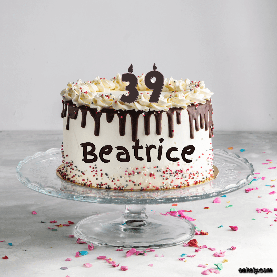 Creamy Choco Cake for Beatrice
