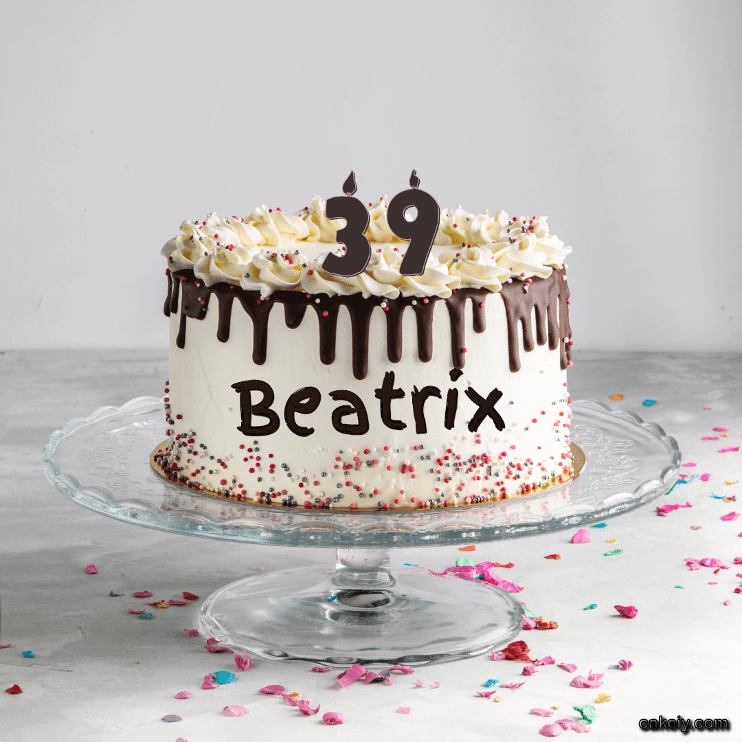 Creamy Choco Cake for Beatrix