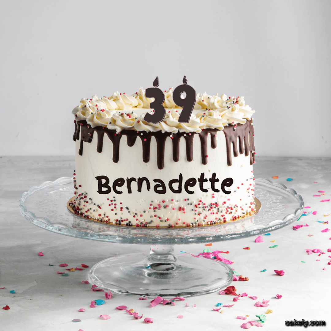 Creamy Choco Cake for Bernadette