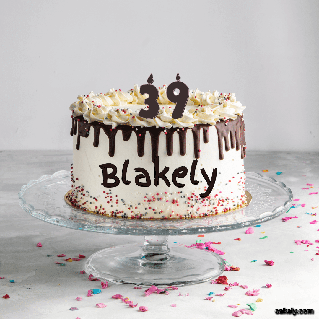 Creamy Choco Cake for Blakely