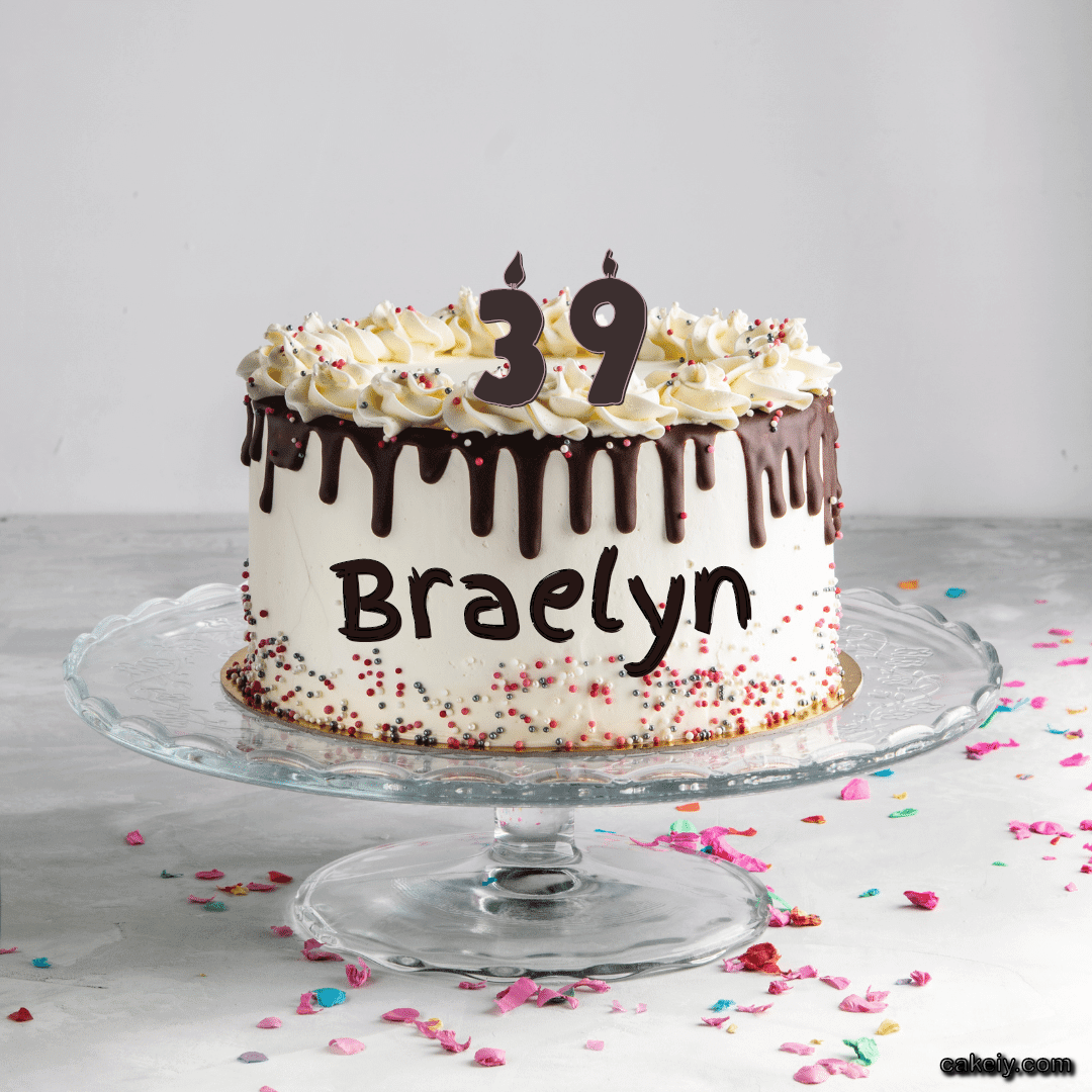 Creamy Choco Cake for Braelyn