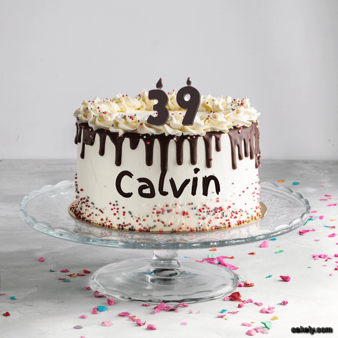 Creamy Choco Cake for Calvin