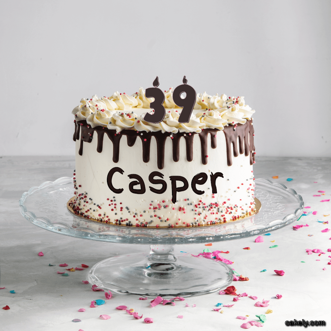 Creamy Choco Cake for Casper