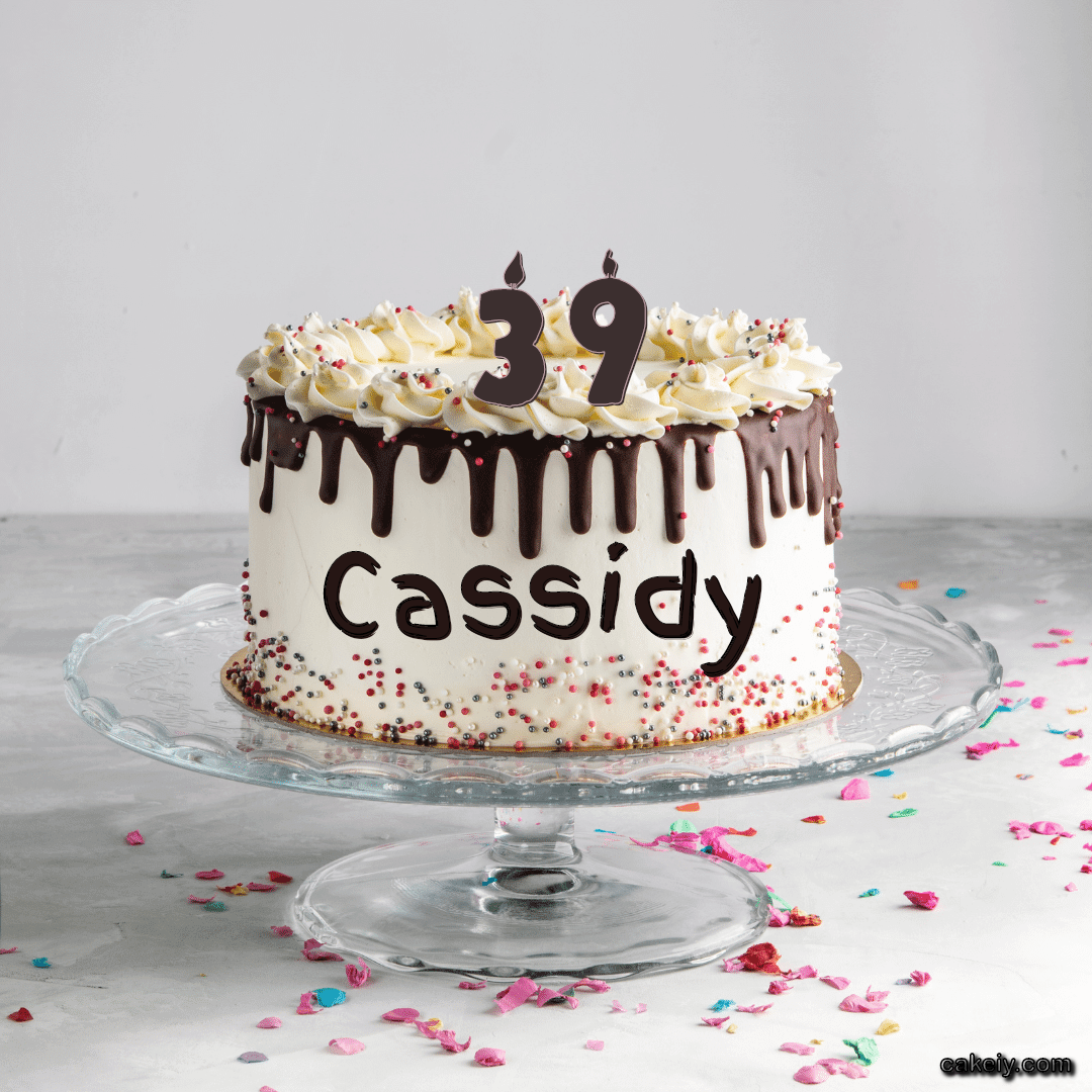 Creamy Choco Cake for Cassidy