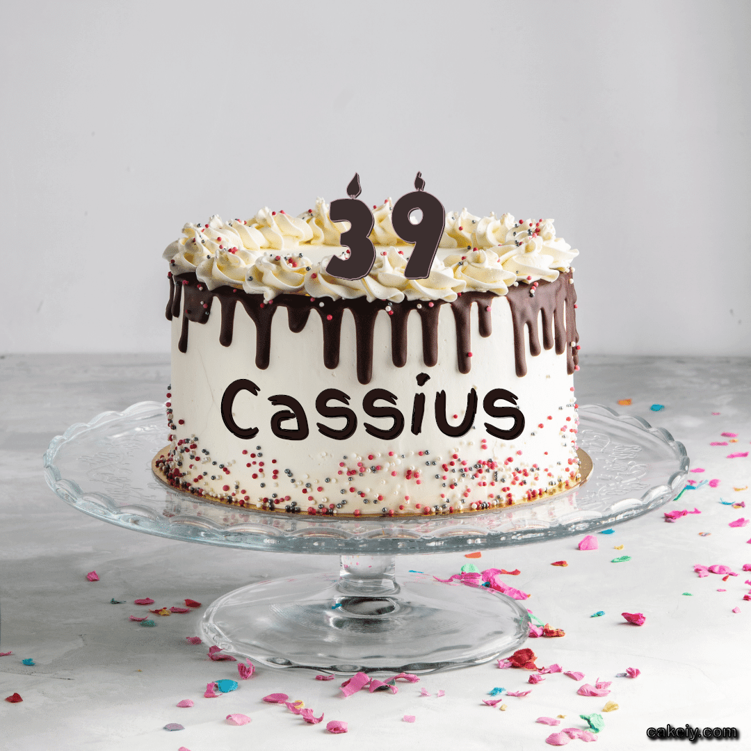 Creamy Choco Cake for Cassius