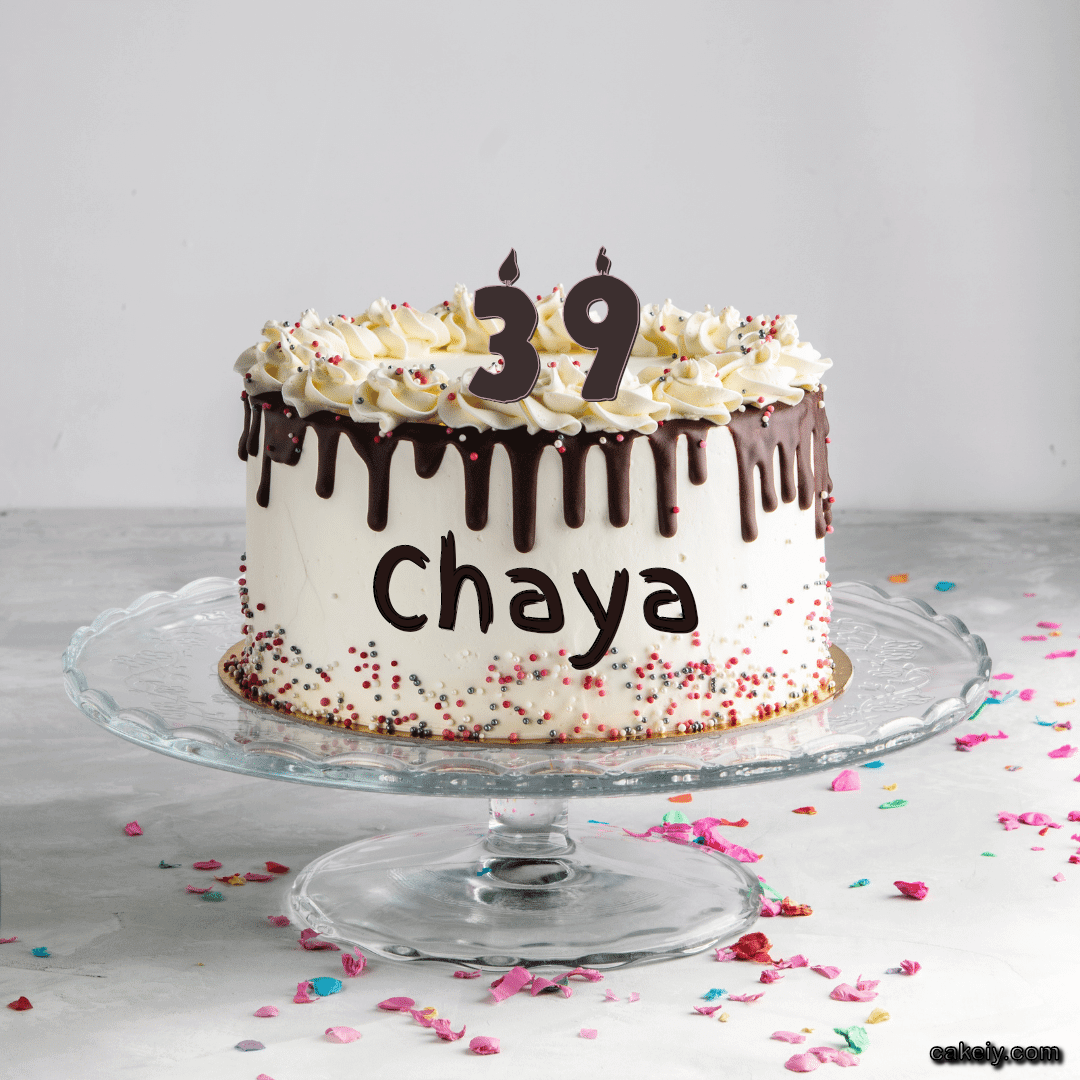 Creamy Choco Cake for Chaya