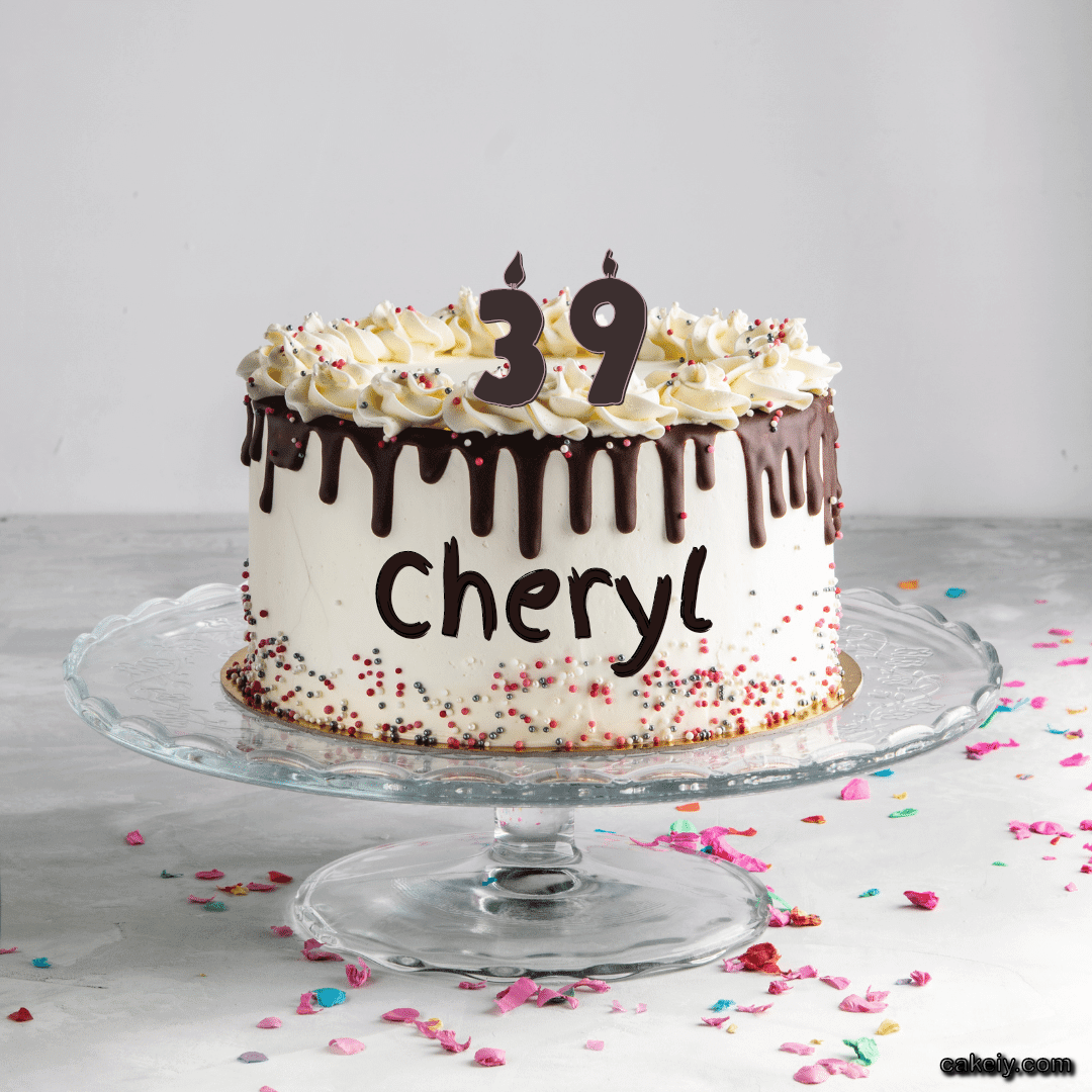 Creamy Choco Cake for Cheryl