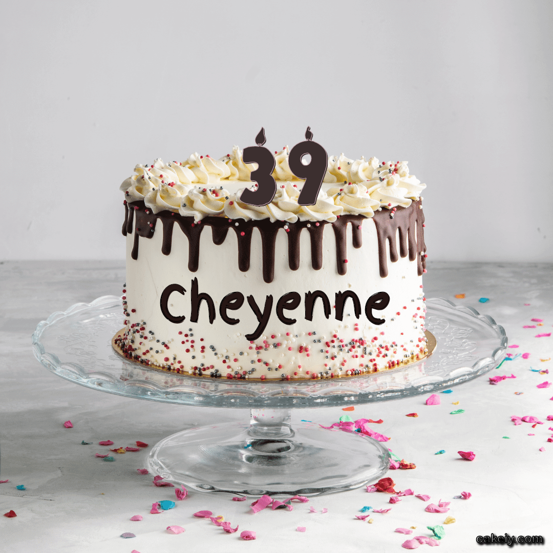 Creamy Choco Cake for Cheyenne