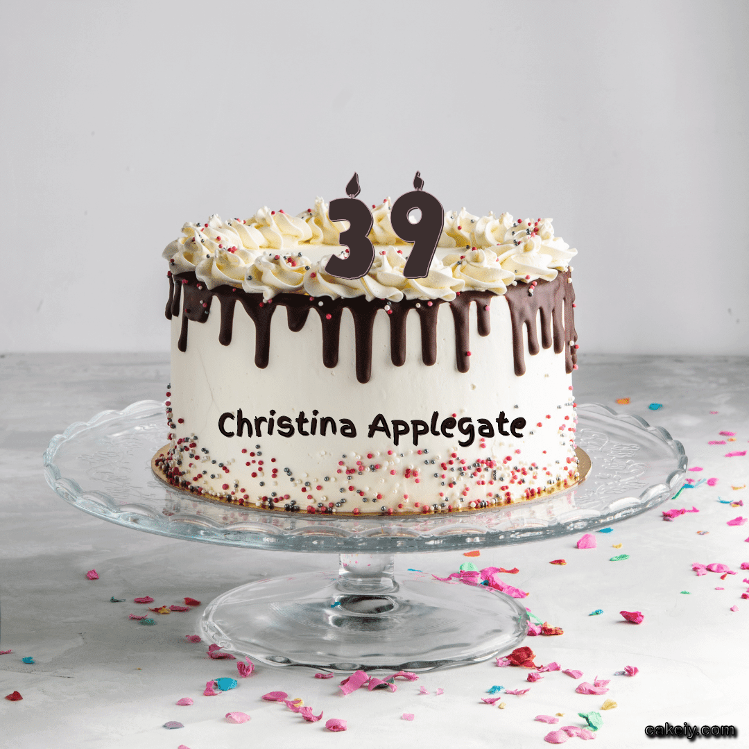 Creamy Choco Cake for Christina Applegate