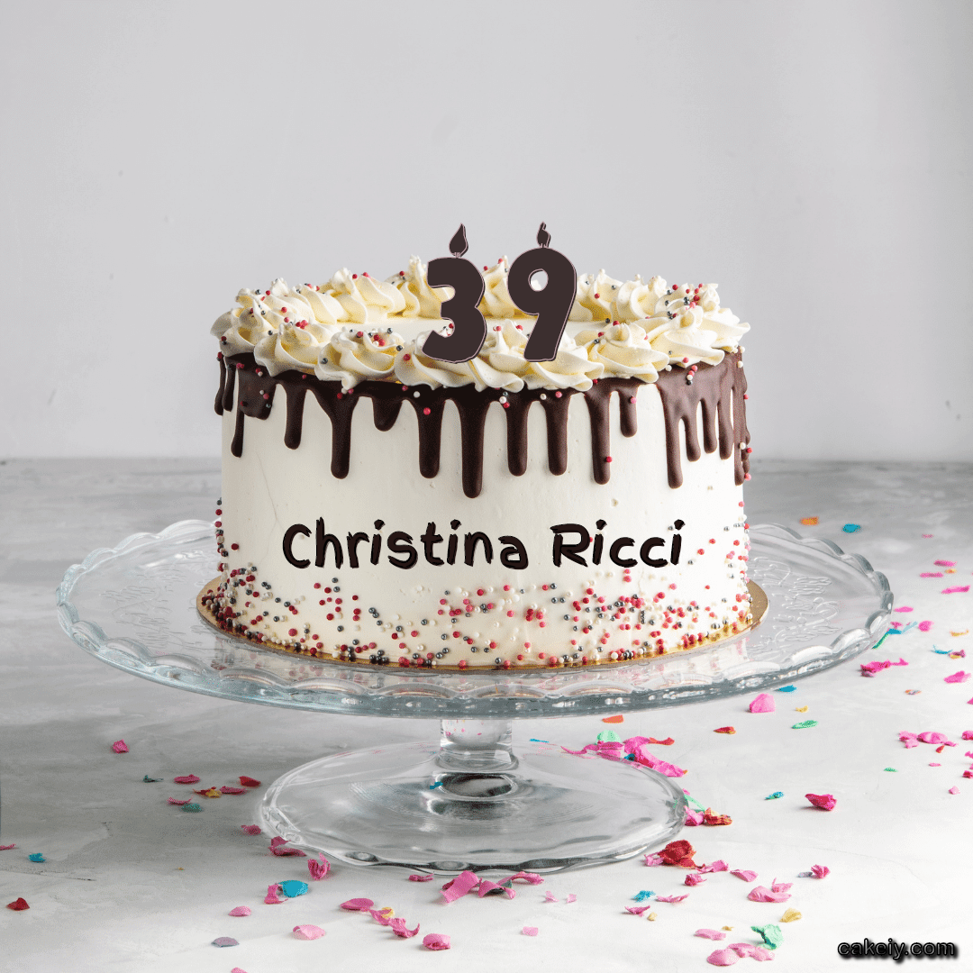 Creamy Choco Cake for Christina Ricci
