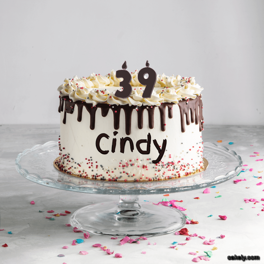 Creamy Choco Cake for Cindy