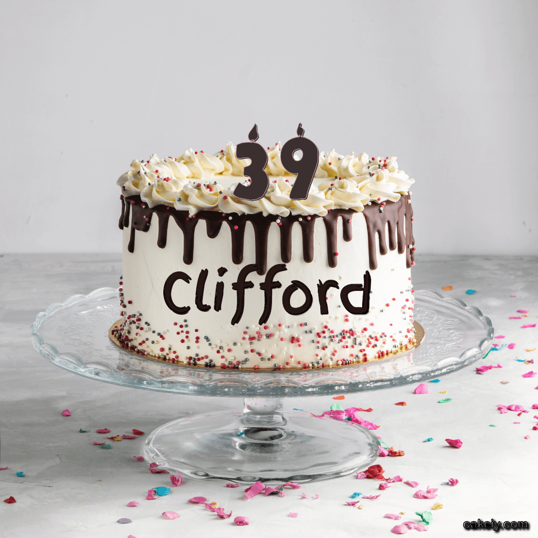 Creamy Choco Cake for Clifford