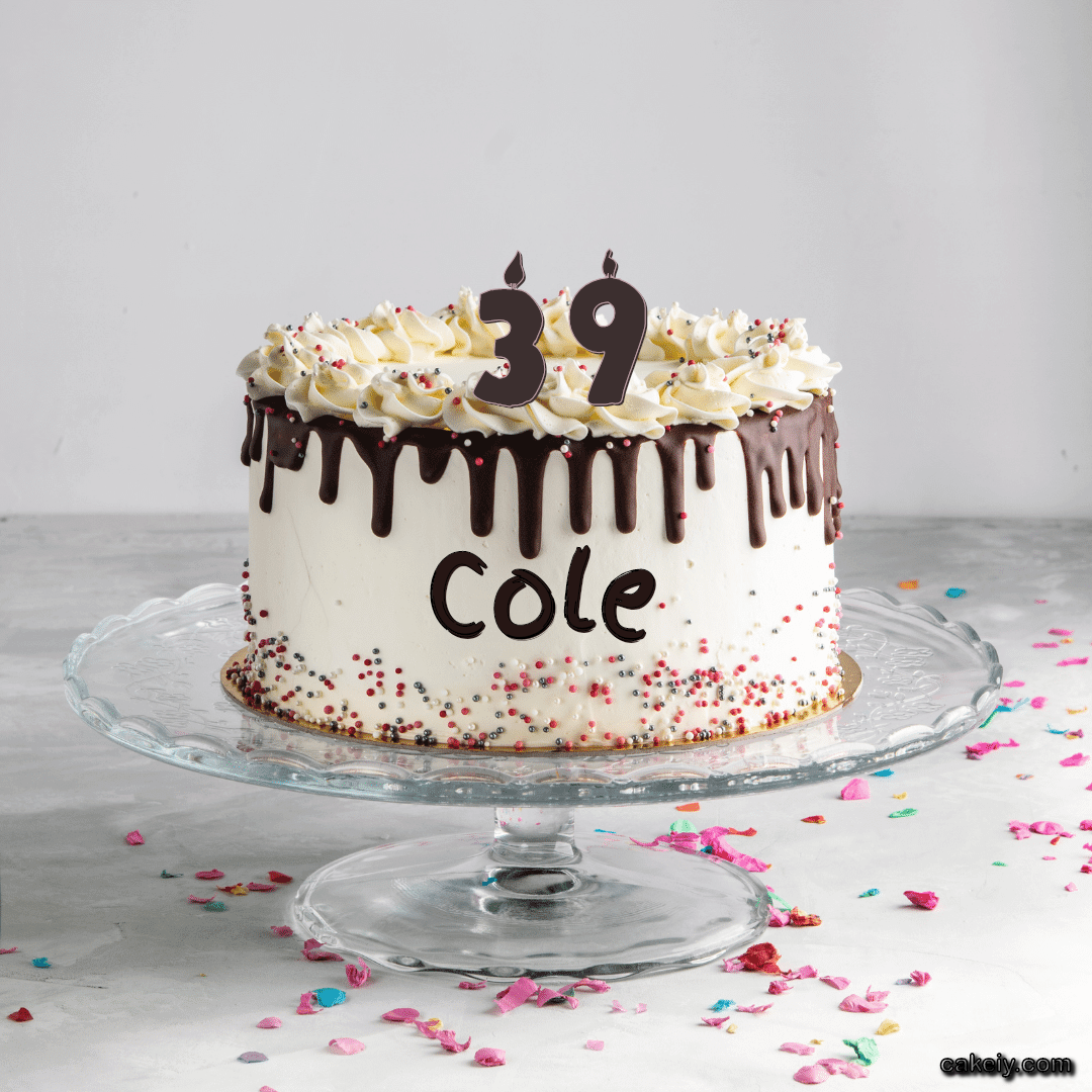 Creamy Choco Cake for Cole