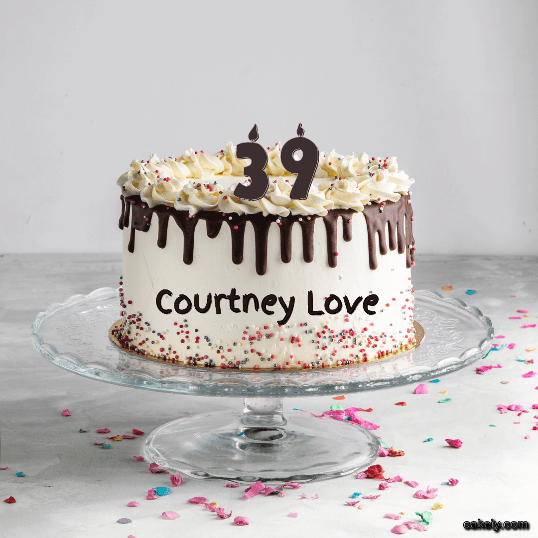 Creamy Choco Cake for Courtney Love