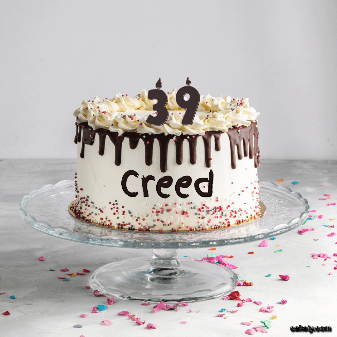 Creamy Choco Cake for Creed