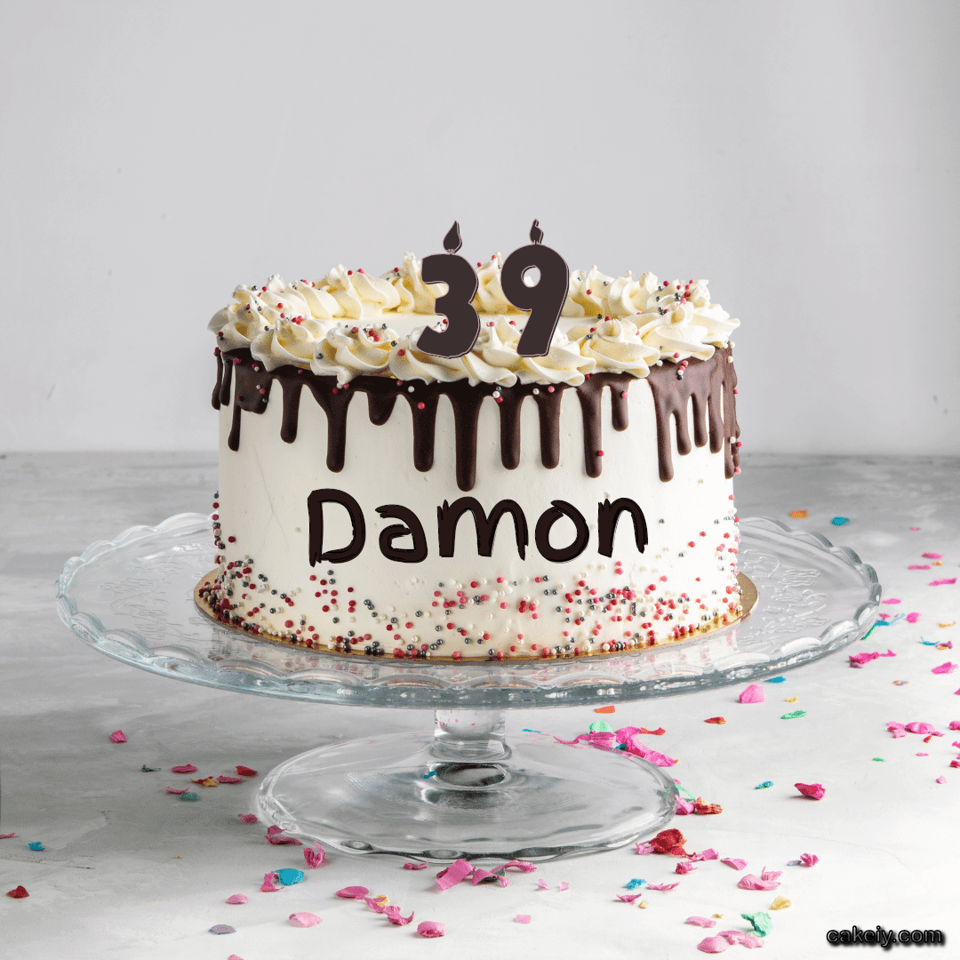 Creamy Choco Cake for Damon