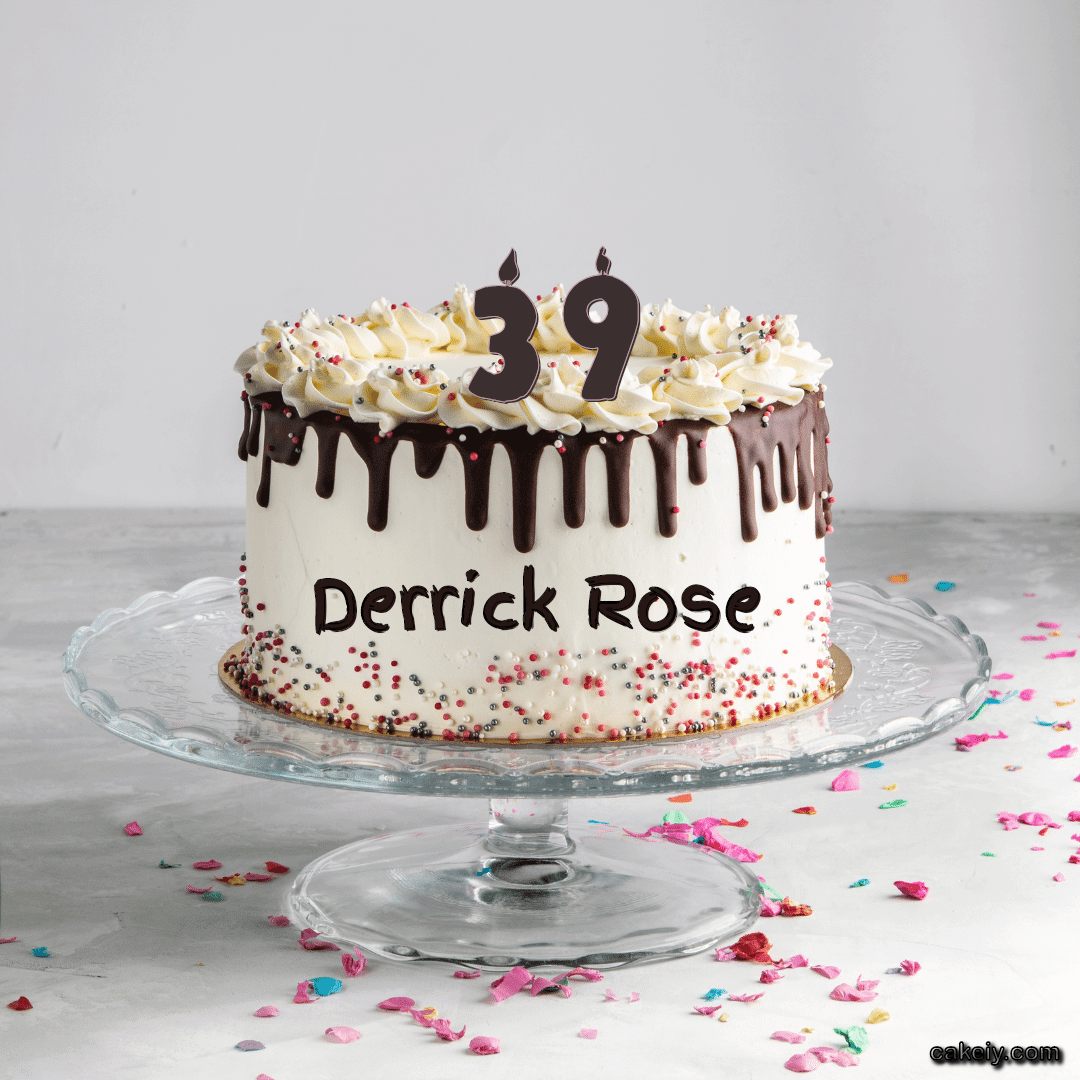 Creamy Choco Cake for Derrick Rose