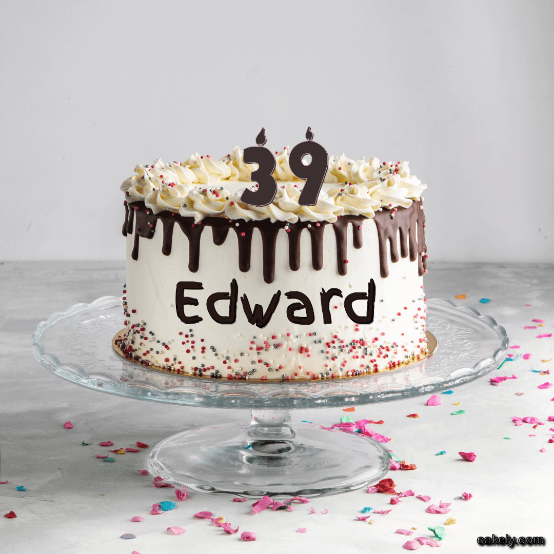 Creamy Choco Cake for Edward