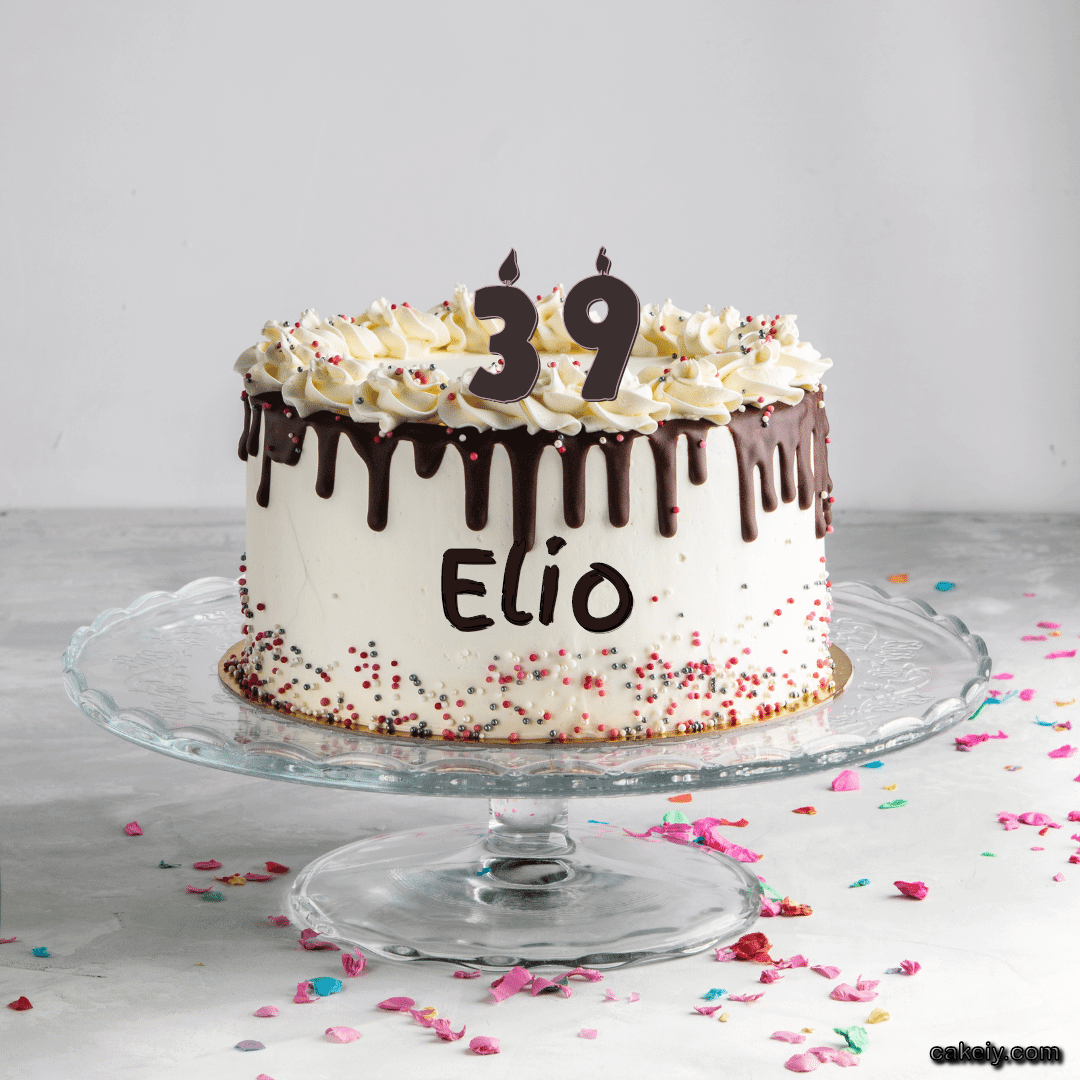 Creamy Choco Cake for Elio